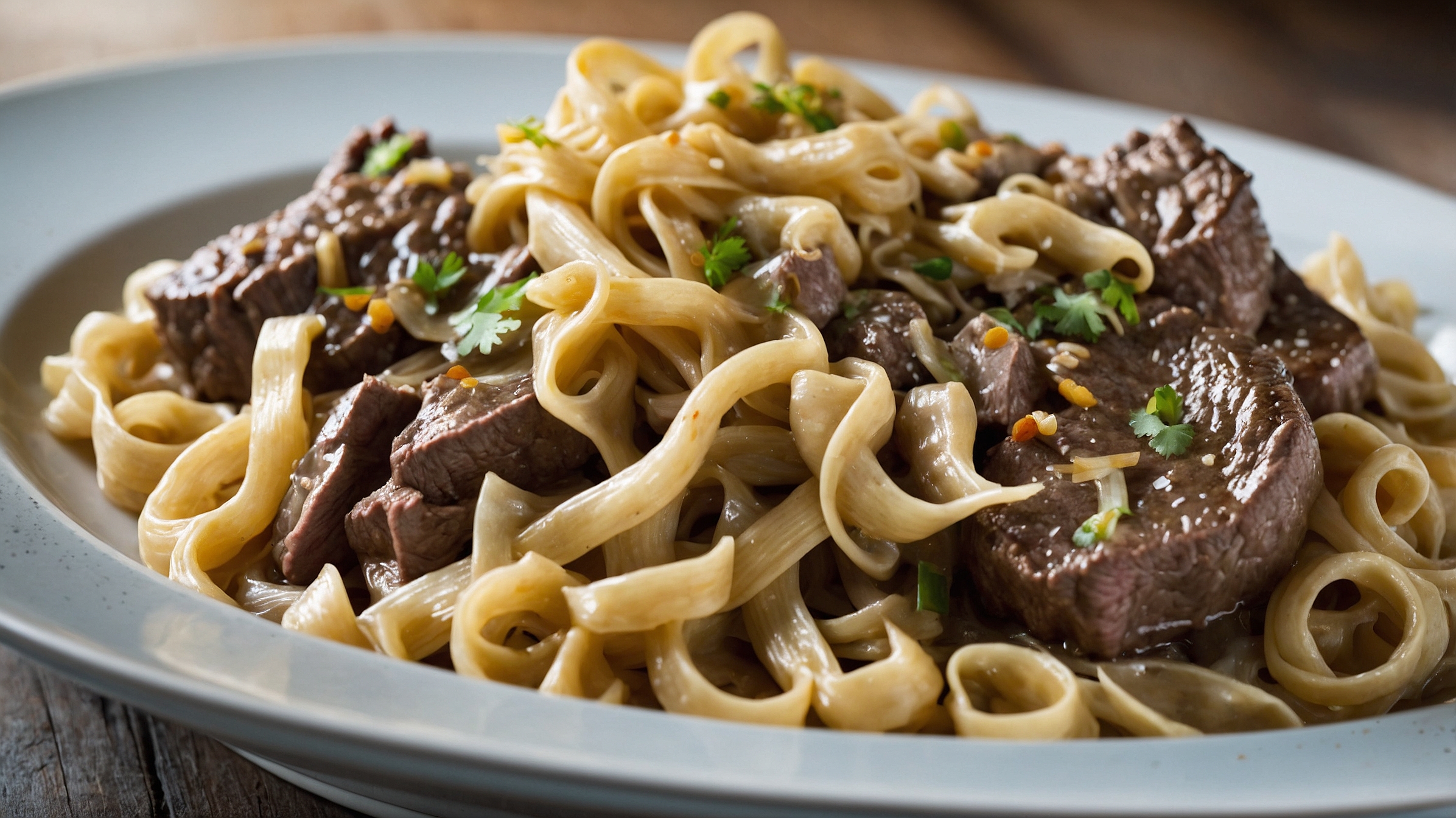 Beef and Noodles