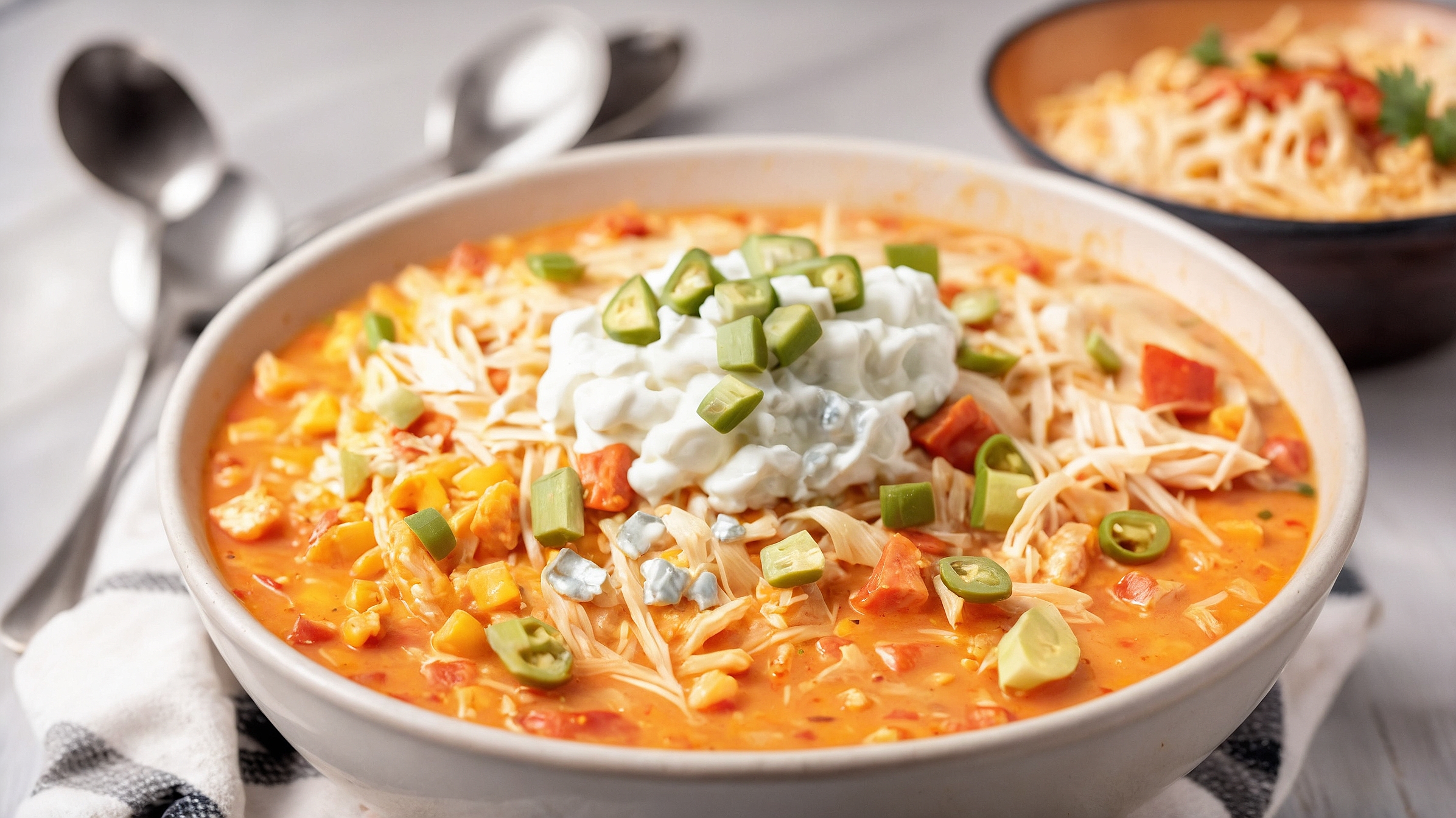 Buffalo chicken chili recipe