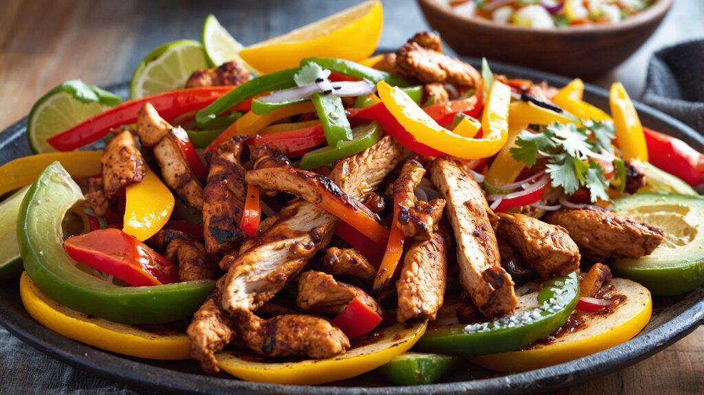 Sizzling Chicken Fajitas 1