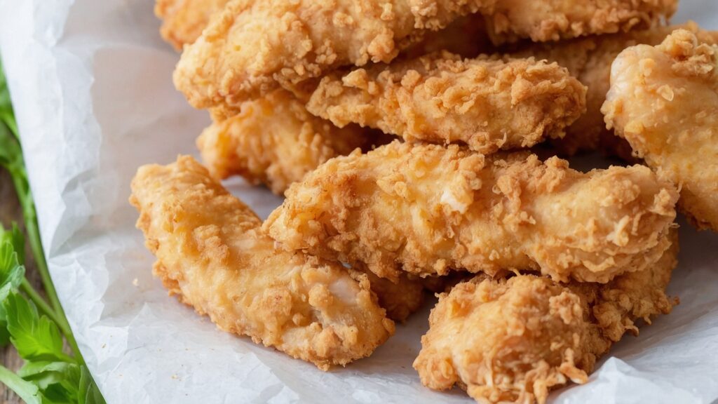 Simple Crispy Fried Chicken Tenders recipe