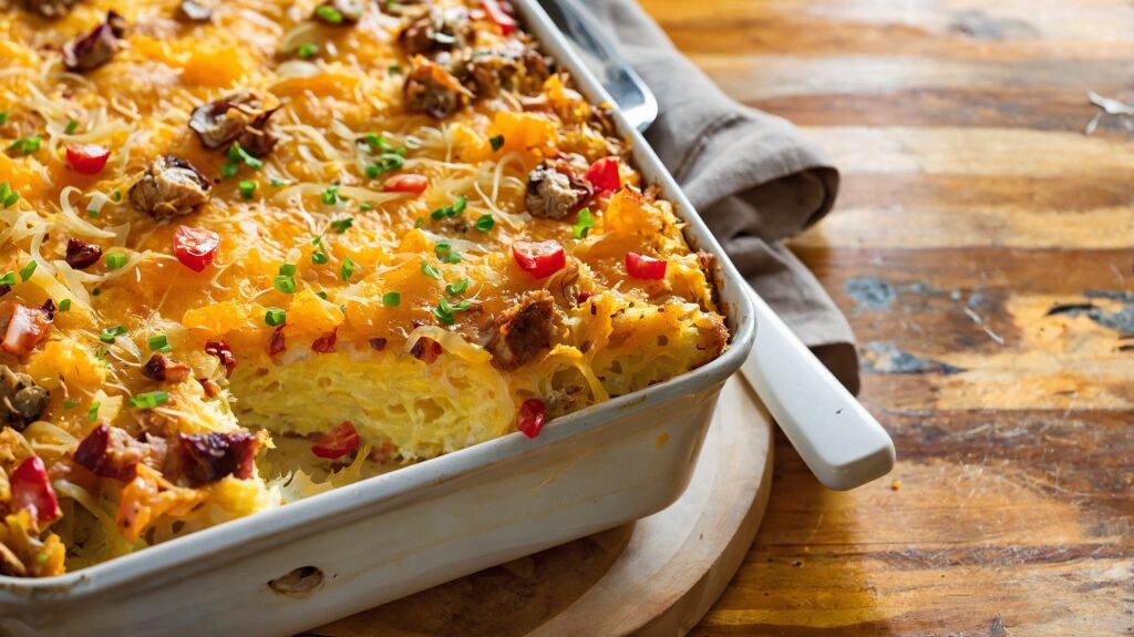 Hashbrown Breakfast casserole 5