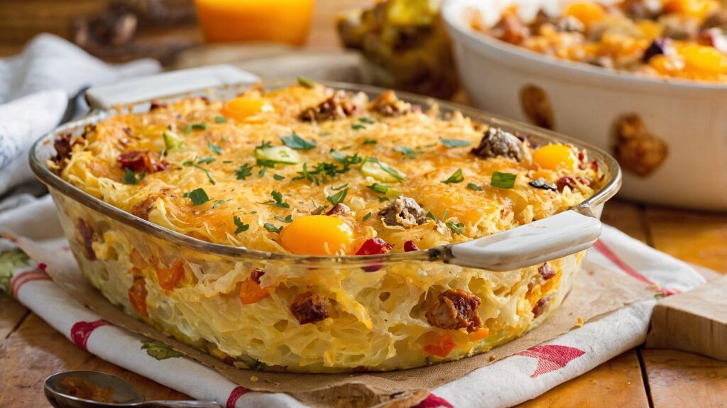 Hashbrown Breakfast casserole 6
