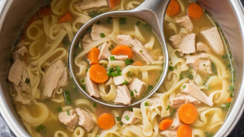 Instant Pot Chicken Noodle Soup 2