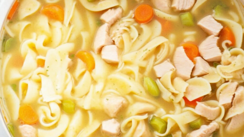 Instant Pot Chicken Noodle Soup