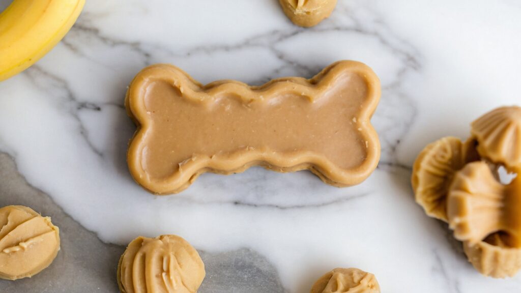 Peanut Butter Banana Treats for Dogs recipe