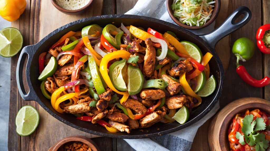 Sizzling Chicken Fajitas