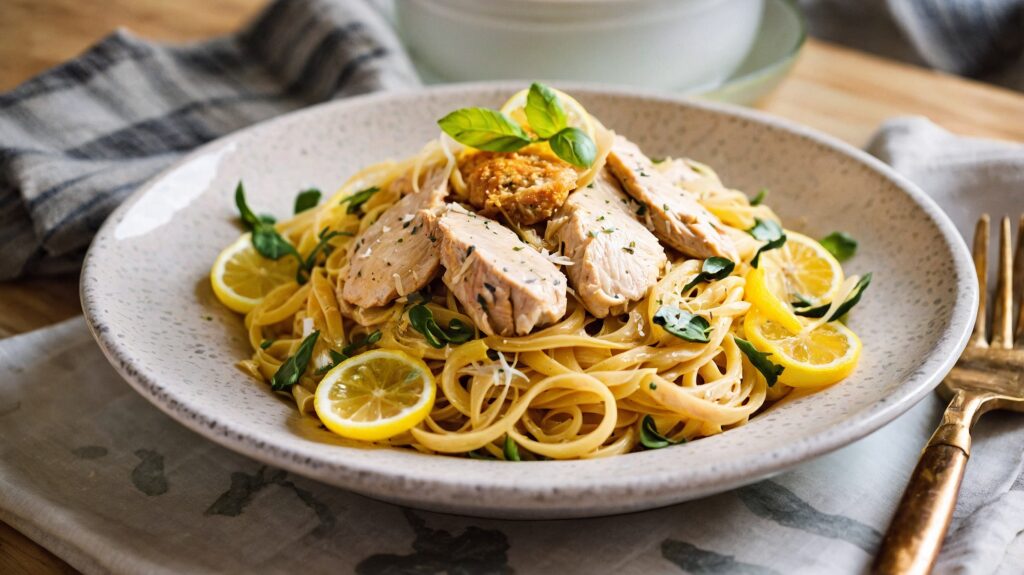 Zesty Lemon Chicken Pasta 2