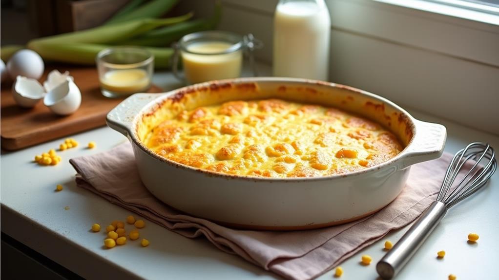 delicious corn pudding recipe