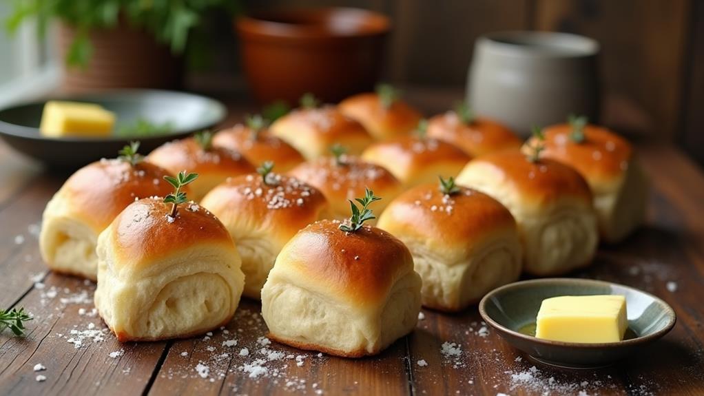 fluffy homemade dinner rolls