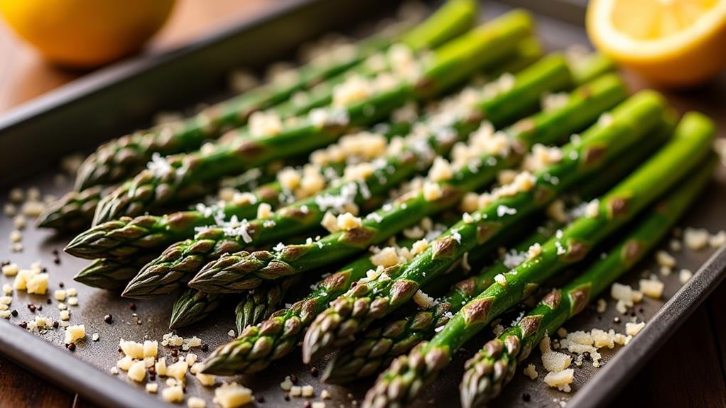 parmesan roasted asparagus recipe