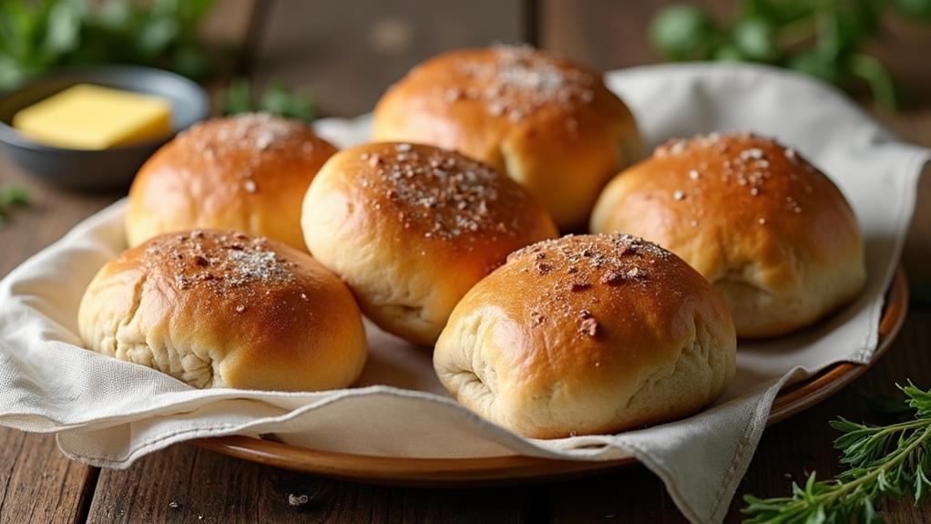 sweet soft baked bread